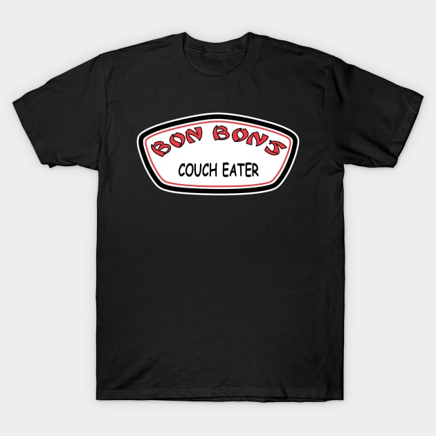 Sittin' on the Couch Eatin' Bon Bons T-Shirt by RetroZest